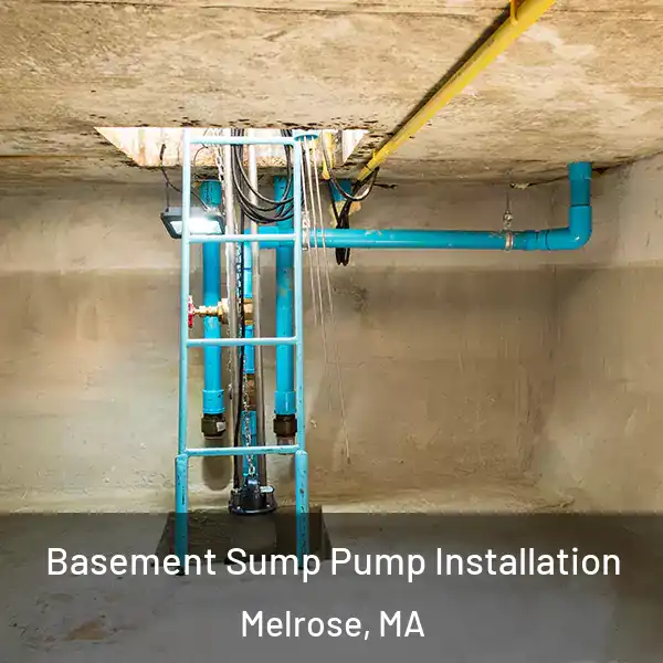  Basement Sump Pump Installation Melrose, MA